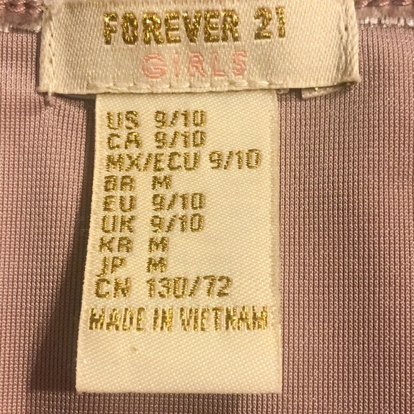 Girls blush pink velvet dress - Picture 3 of 3